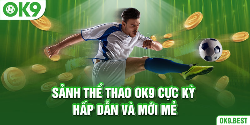 Sảnh thể thao OK9 cực kỳ hấp dẫn và mới mẻ